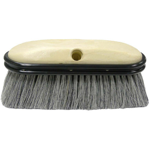 9-1/2″ Truck Wash Brush, Grey Fiber Fill - Exact Industrial Supply