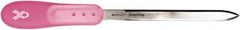 Westcott - 9" Long Blade, Stainless Steel, Double Edged, Letter Opener - 10-3/8" OAL, Plastic Handle - Exact Industrial Supply
