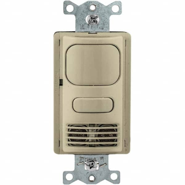 Hubbell Wiring Device-Kellems - Motion Sensing Wall Switches Switch Type: Occupancy or Vacancy Sensor Duel Switch Sensor Type: Ultasonic; Infared - Exact Industrial Supply