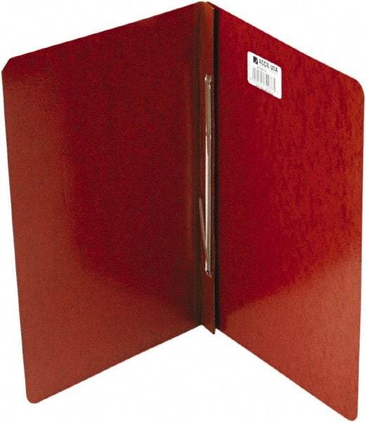 ACCO - 8-1/2" Long x 14" Wide Report Cover - Red - Exact Industrial Supply