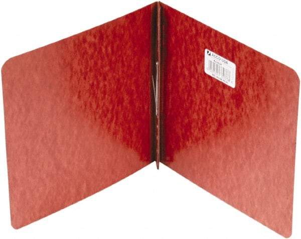 ACCO - 8-1/2" Long x 8" Wide Report Cover - Red - Exact Industrial Supply