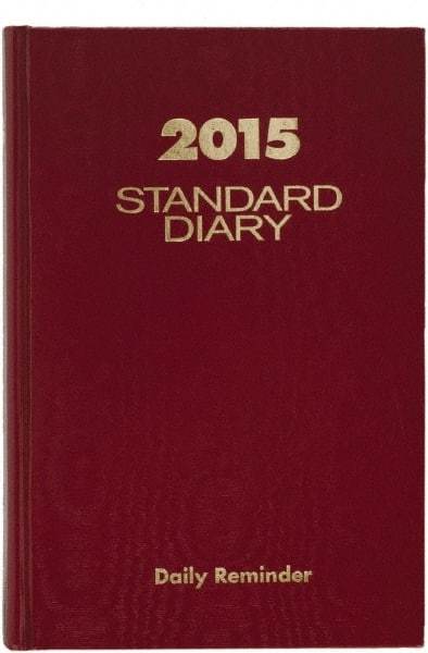 AT-A-GLANCE - 201 Sheet, 5 x 7-1/2", Composition Book - Red - Exact Industrial Supply