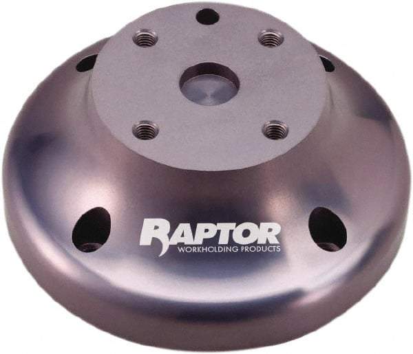 Raptor Workholding - 8.96" Jaw Width, 3.494" High Riser - For Use with 4 & 5 Axis Workholding Systems - Exact Industrial Supply
