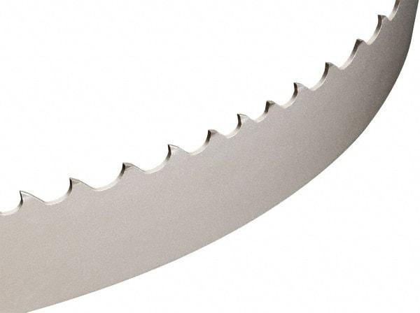 Starrett - 3 to 4 TPI, 17' 3" Long x 2" Wide x 1/16" Thick, Welded Band Saw Blade - Bi-Metal, Toothed Edge - Exact Industrial Supply