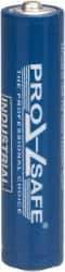 PRO-SAFE - Size AAA, Alkaline, Standard Battery - 1.5 Volts, Flat Terminal, LR03 - Exact Industrial Supply