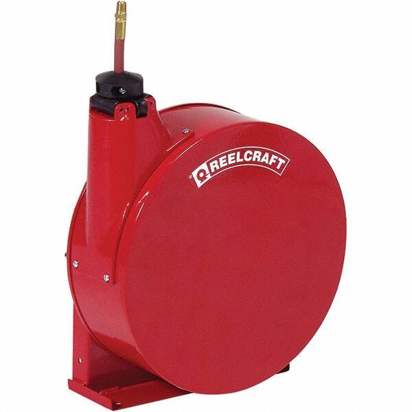 Reelcraft - Hose Reels Style: Spring Retractable Hose Length (Feet): 50 - Exact Industrial Supply