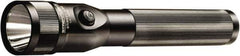 Streamlight - White LED Bulb, 400 Lumens, Industrial/Tactical Flashlight - Black Aluminum Body, 1 AA Battery Included - Exact Industrial Supply