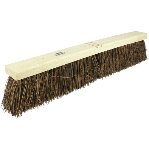 24″ Contractor Garage Broom, Palmyra Fill, Includes Brace - Exact Industrial Supply