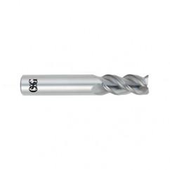 20mm Dia. x 102mm Overall Length 3-Flute Square End Solid Carbide SE End Mill-Round Shank-Center Cutting-Uncoated - Exact Industrial Supply