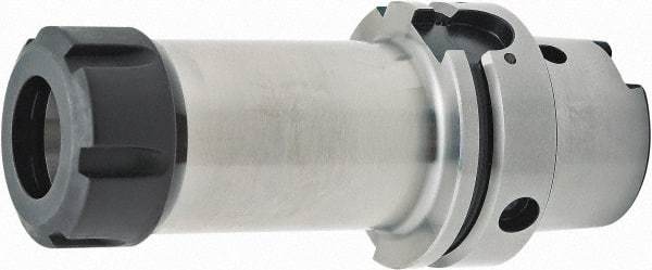 Parlec - 4.72" Projection, HSK63A Hollow Taper, ER32 Collet Chuck - Through Coolant - Exact Industrial Supply