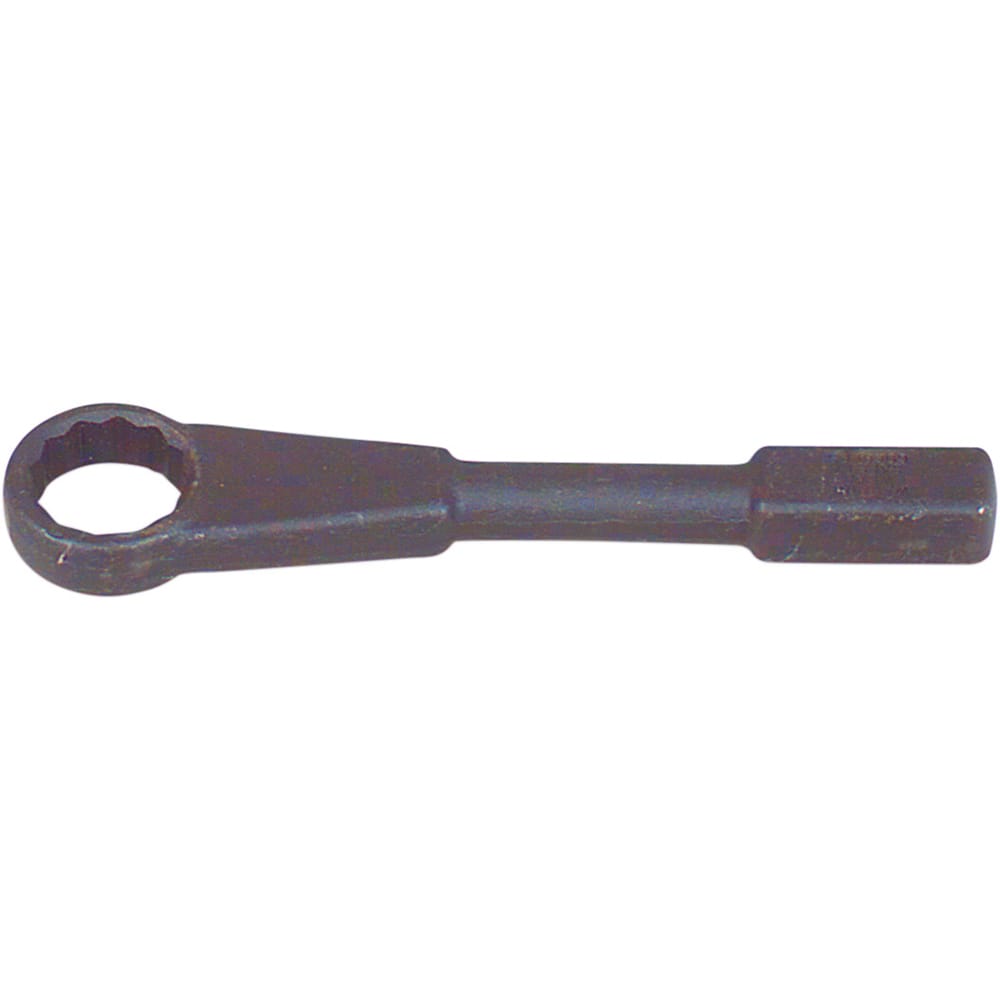 Wright Tool & Forge - Box Wrenches; Wrench Type: Striking ; Tool Type: Straight Handle ; Size (Inch): 2-9/16 ; Number of Points: 12 ; Head Type: Single End ; Finish/Coating: Black - Exact Industrial Supply