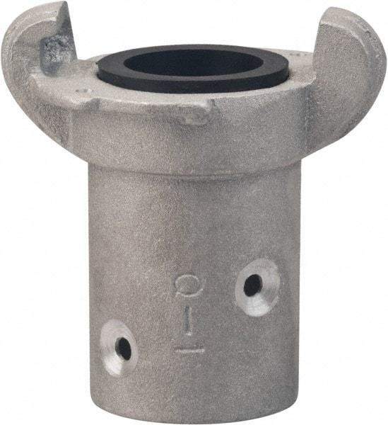 Value Collection - 1-1/4" NPT & 5-1/16" Long x 1-1/4" Wide Sandblaster Hose End - Hose with 1-1/4" ID x 2-5/32" OD - Exact Industrial Supply