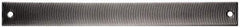 PFERD - 12" Long, Smooth Cut, Flat American-Pattern File - Curved Cut, 0.38" Overall Thickness, Flexible - Exact Industrial Supply