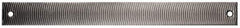 PFERD - 12" Long, Bastard Cut, Flat American-Pattern File - Curved Cut, 0.38" Overall Thickness, Flexible - Exact Industrial Supply