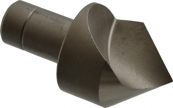 Keo - 1-1/2" Head Diam, 3/4" Shank Diam, 1 Flute 82° Cobalt Countersink - Exact Industrial Supply