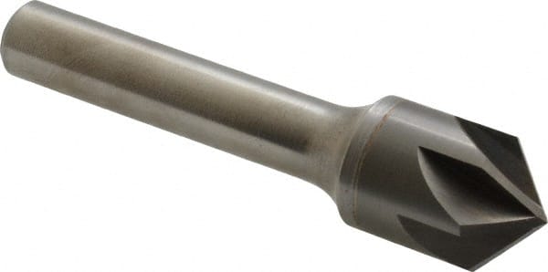 Keo - 5/8" Head Diam, 3/8" Shank Diam, 6 Flute 100° Solid Carbide Countersink - Exact Industrial Supply