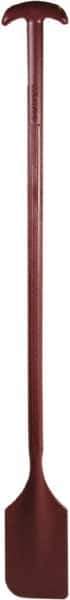 Remco - Red Polypropylene, Semi-Ferrous Additive Mixing Paddle without Holes - 52" Overall Length - Exact Industrial Supply