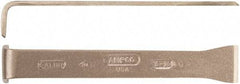 Ampco - Stiff Aluminum Bronze Alloy 2-Edge Scraper - 7/8" Blade Width x 7/8" Blade Length - Exact Industrial Supply