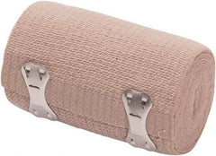 North - 3" Wide, General Purpose Elastic Bandage - Beige, Woven Fabric Bandage - Exact Industrial Supply