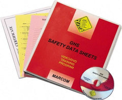 Marcom - GHS Safety Data Sheets, Multimedia Training Kit - 16 Minute Run Time DVD, 1 Course, English - Exact Industrial Supply