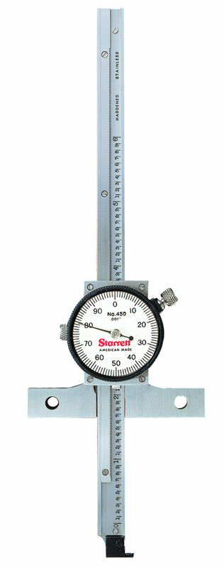 450-6 DIAL DEPTH GAGE - Exact Industrial Supply