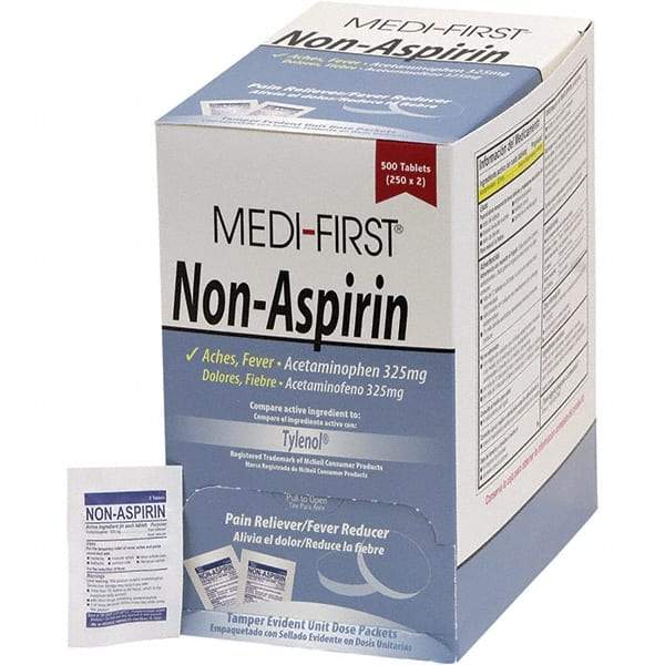 Medique - Medi-First Tablets - Headache & Pain Relief - Exact Industrial Supply