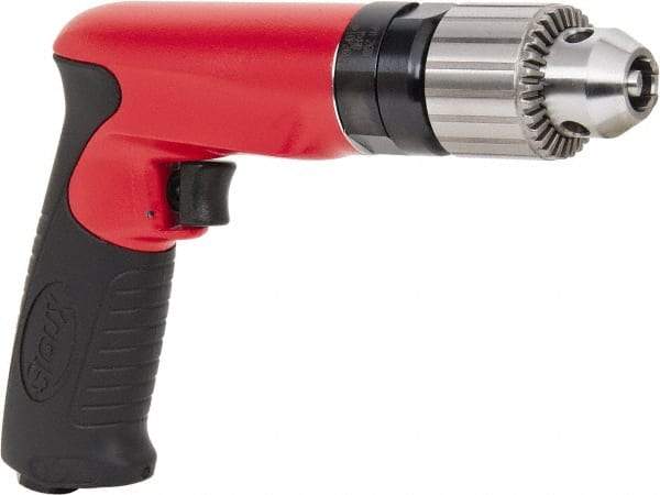 Sioux Tools - 1/2" Keyed Chuck - Pistol Grip Handle, 2,600 RPM, 14.16 LPS, 30 CFM, 1 hp - Exact Industrial Supply