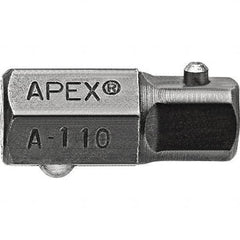 Apex - Socket Adapters & Universal Joints Type: Adapter Male Size: 1/2 - Exact Industrial Supply