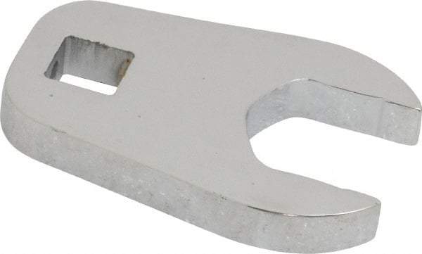 Proto - 25mm 1/2" Drive Full Polish Chrome Open End Crowfoot Wrench - 2.9" OAL - Exact Industrial Supply