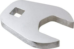 Proto - 29mm 1/2" Drive Full Polish Chrome Open End Crowfoot Wrench - 3.1" OAL - Exact Industrial Supply