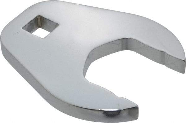 Proto - 36mm 1/2" Drive Full Polish Chrome Open End Crowfoot Wrench - 3.4" OAL - Exact Industrial Supply