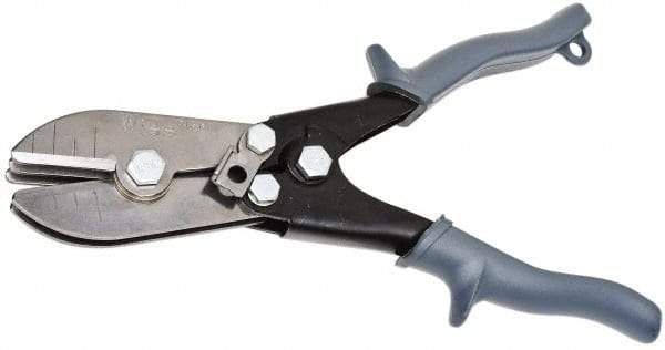 Wiss - 9-3/4" OAL Hand Crimper for HVAC - 3/4" Jaw Width, 1-1/4" Jaw Depth - Exact Industrial Supply