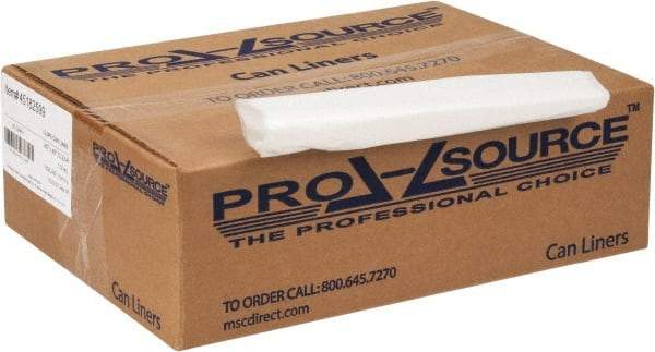 PRO-SOURCE - 1.5 mil Thick, Heavy-Duty Trash Bags - 40" Wide x 46" High, Clear - Exact Industrial Supply