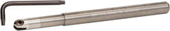 Kennametal - 3/4" Cut Diam, 1/4" Max Depth of Cut, 3/4" Shank Diam, 140.21mm OAL, Indexable Ball Nose End Mill - 49.52mm Head Length, Straight Shank, KDMB Toolholder, KDMB 0500.. Insert - Exact Industrial Supply