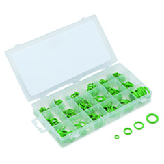 270 Pieces HNBR O-Ring Assortment - For R134A Air Conditioning systems - Exact Industrial Supply