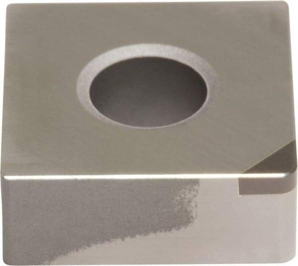 Sumitomo - NU-SNMA433 Grade BN250 PCBN Turning Insert - Uncoated, 90° Square, 1/2" Inscr Circle, 3/16" Thick, 3/64" Corner Radius - Exact Industrial Supply