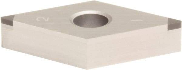 Sumitomo - 2NU-DNGA432 Grade BN700 PCBN Turning Insert - Uncoated, 55° Diamond, 1/2" Inscr Circle, 3/16" Thick, 1/32" Corner Radius - Exact Industrial Supply