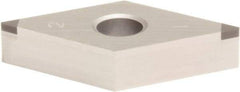 Sumitomo - 2NU-DNGA432 Grade BN2000 PCBN Turning Insert - Uncoated, 55° Diamond, 1/2" Inscr Circle, 3/16" Thick, 1/32" Corner Radius - Exact Industrial Supply