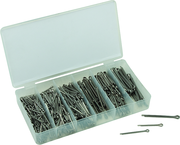 555 Pc. Stainless Cotter Pin Assortment - 1/16" x 1" - 5/32 x 2 1/2"; stainless steel - Exact Industrial Supply