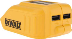 DeWALT - 12 & 20 Volt, Lithium-Ion Power Tool Charger - 12/20 Volt Max Batteries Power Source - Exact Industrial Supply