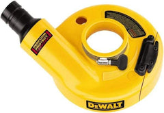 DeWALT - 7" Diam Grinder Dust Shroud - For Use with Dewalt Large Angle Grinders - Exact Industrial Supply