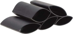 Value Collection - 1-1/2" Long Heat Shrink Electrical Tubing - Black - Exact Industrial Supply