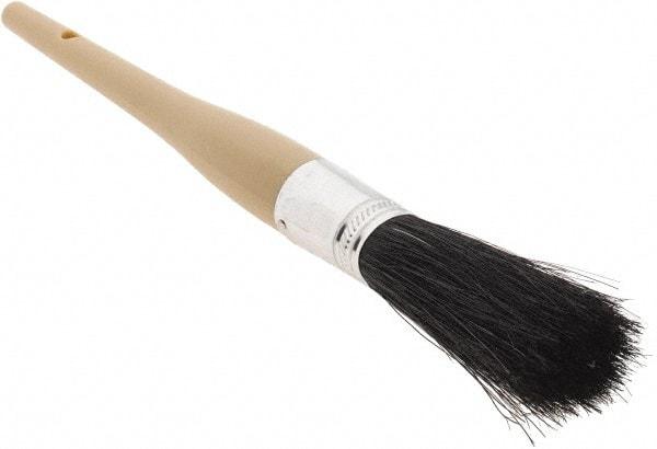 Weiler - 1" Oval Sash Brush - 2" Bristle Length - Exact Industrial Supply