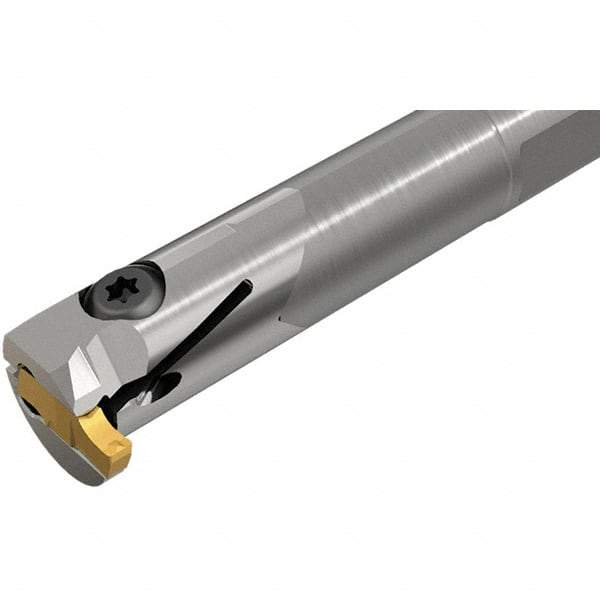 Iscar - GHI, Internal, Left Hand, 4.5mm Max Depth of Cut, 2 to 3.5mm Groove Width, Indexable Grooving Tool Holder - GI.I, TIPI Insert Compatibility, 20mm Shank Width, 200mm OAL, Through Coolant - Exact Industrial Supply