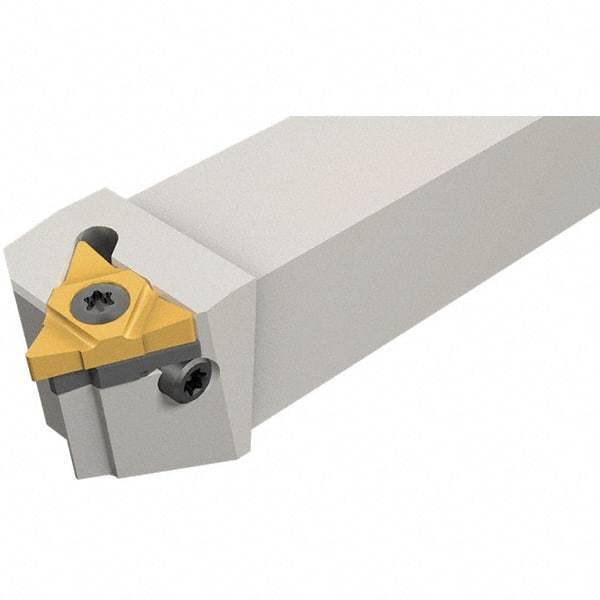 Iscar - External Thread, Left Hand Cut, 32mm Shank Width x 32mm Shank Height Indexable Threading Toolholder - 170mm OAL, Various Insert Compatibility, SE Toolholder, Series SEL - Exact Industrial Supply