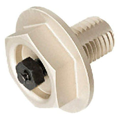Iscar - Pin-In Hex Coolant Lock Screw Assembly for Indexable Face/Shell Mills - 1/2-20 Thread, For Use with Tool Holders - Exact Industrial Supply