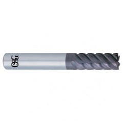 10mm x 6mm x 22mm x 100mm 6Fl 3mm C/R Carbide End Mill - WXS - Exact Industrial Supply