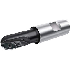 Walter - 40mm Cut Diam, 57mm Max Depth of Cut, 40mm Shank Diam, 190mm OAL, Indexable Ball Nose End Mill - 9,000 Max RPM - Exact Industrial Supply