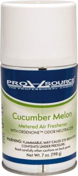 PRO-SOURCE - 7 oz Aerosol Can Air Freshener - Spray, Melon Scent - Exact Industrial Supply