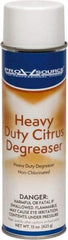 PRO-SOURCE - 15 oz Aerosol Cleaner/Degreaser - Aerosol, Nonchlorinated Solvent Cleaner, Citrus - Exact Industrial Supply